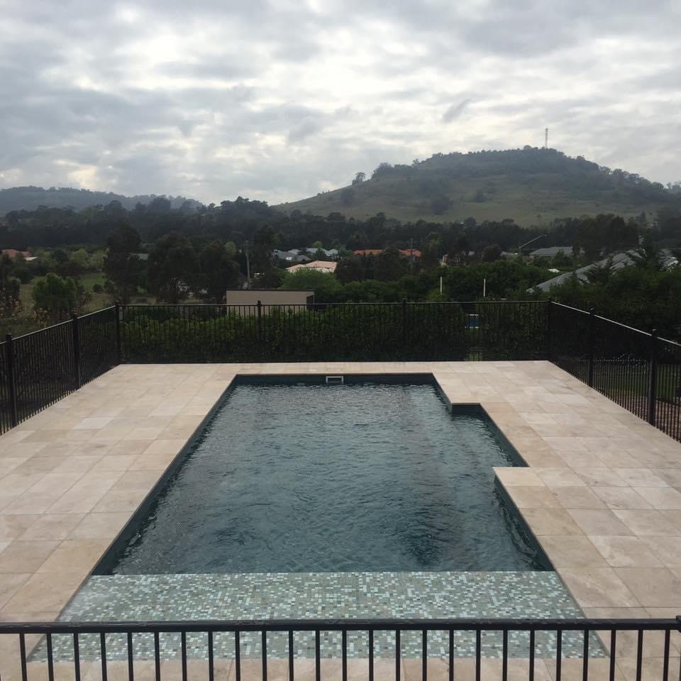 SpecScapes completed outdoor landscaping and pool project